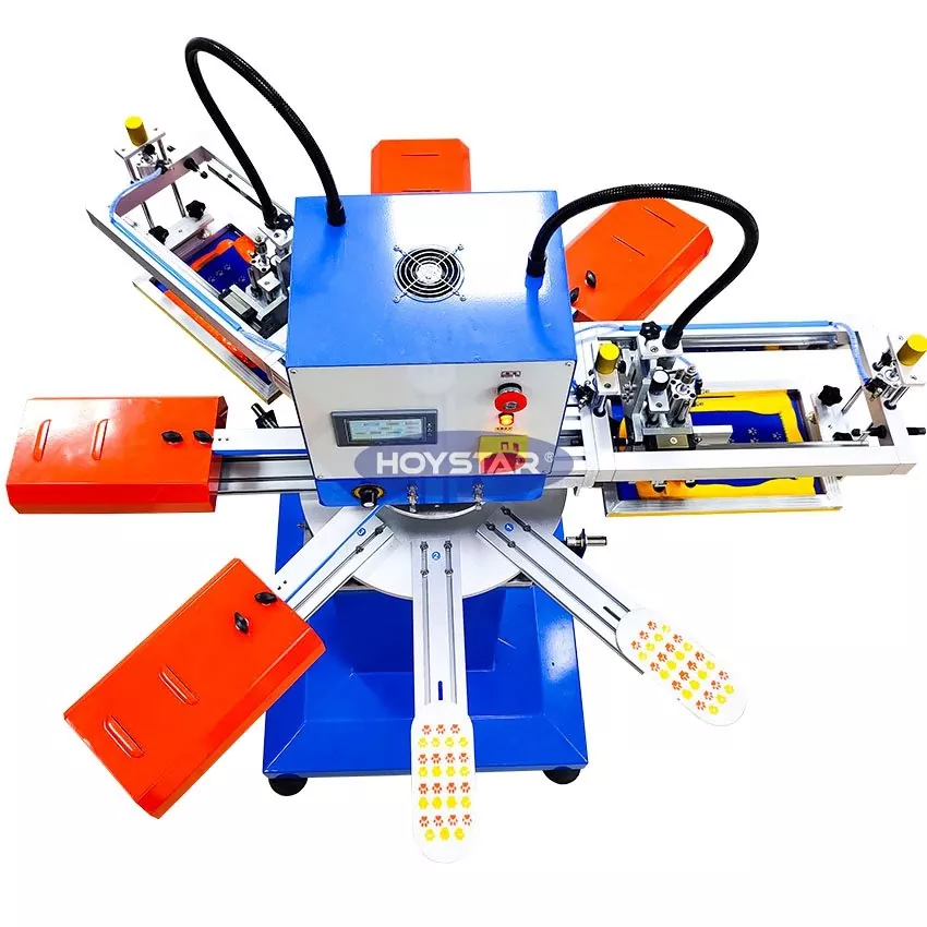 2 farger sokker silketrykkmaskin