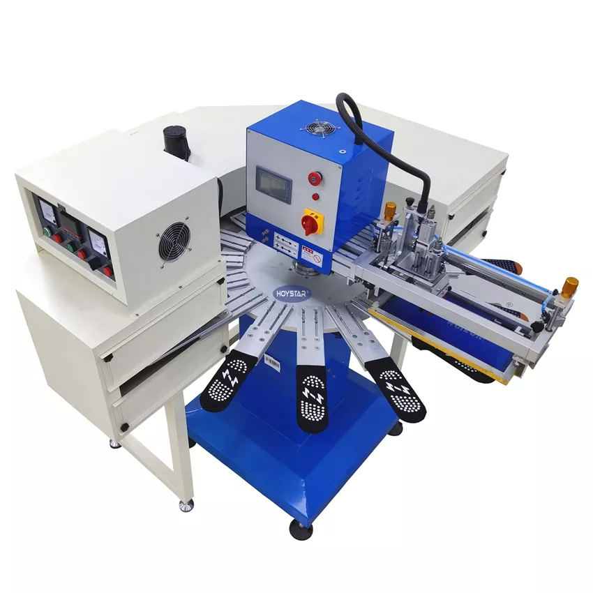 Stor størrelse sokker silketrykkmaskin